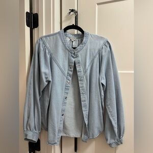 Rails Denim Blouse